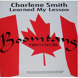 Charlene Smith Learned My Lesson USED VINYL 12INCH 33 S RPM