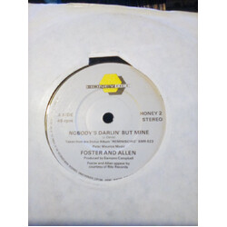 Foster & Allen Nobody`s Darlin` But Mine USED VINYL 7INCH 45 RPM SINGLE