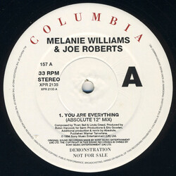 Melanie Williams / Joe Roberts You Are Everything VINYL 12" USED
