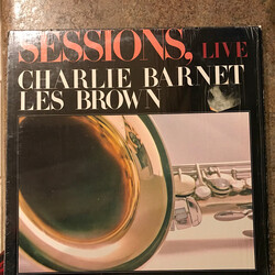 Charlie Barnet / Les Brown Sessions, Live Vinyl LP USED