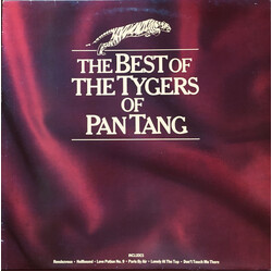Tygers Of Pan Tang The Best Of The Tygers Of Pan Tang Vinyl LP USED