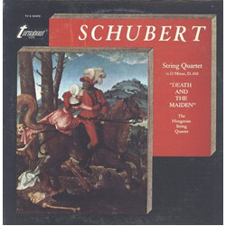 Franz Schubert / The Hungarian Quartet String Quartet In D Minor, D. 180 "Death And The Maiden" Vinyl LP USED
