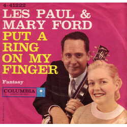 Les Paul & Mary Ford Put A Ring On My Finger VINYL 7" USED