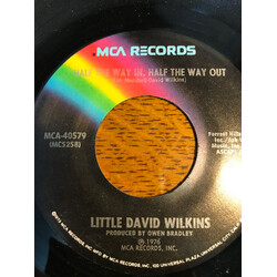 Little David Wilkins Half The Way In, Half The Way Out USED VINYL 7INCH 45 RPM SINGLE