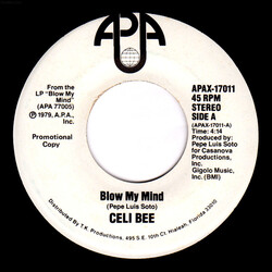 Celi Bee Blow My Mind USED VINYL 7INCH 45 RPM SINGLE PROMO