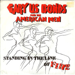 Gary U.S. Bonds Standing In The Line Of Fire / Wild Nights Vinyl 7" USED