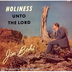 Jim Bohi Holiness Unto The Lord Vinyl LP USED
