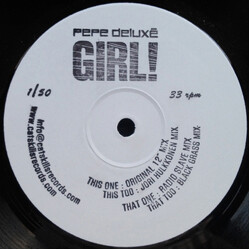 Pepe Deluxé Girl! USED VINYL 12INCH WHITE LABEL PROMO