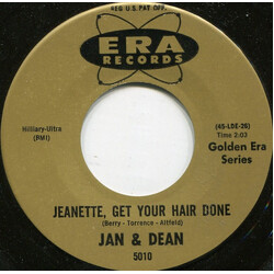 Jan & Dean Baby Talk / Jeanette, Get Your Hair Done USED VINYL 7INCH 45 RPM REISSUE