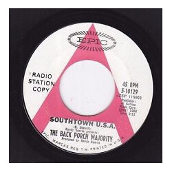 The Back Porch Majority Southtown U.S.A. / This Little Light USED VINYL 7INCH 45 RPM PROMO