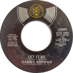 Danny Kirwan Let It Be Vinyl 7" USED
