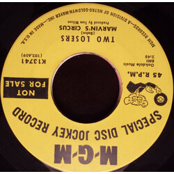 Marvin's Circus Come To Me / Two Losers Vinyl 7" USED