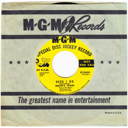 Moon's Train Deed I Do / It's In My Mind Vinyl 7" USED