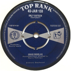 Craig Douglas (2) Only Sixteen USED VINYL 7INCH 45 RPM SINGLE
