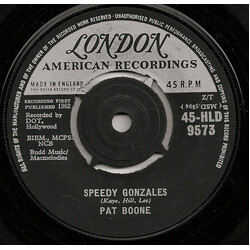 Pat Boone Speedy Gonzales USED VINYL 7INCH 45 RPM SINGLE