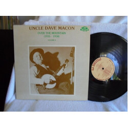 Uncle Dave Macon Over The Mountain (1935-1938) Volume II Vinyl LP USED
