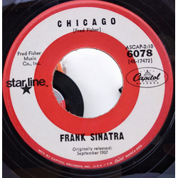 Frank Sinatra Chicago / Witchcraft Vinyl 7" USED