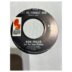 Bob Wills & His Texas Playboys She Won't Let Me Forget Her USED VINYL 7INCH