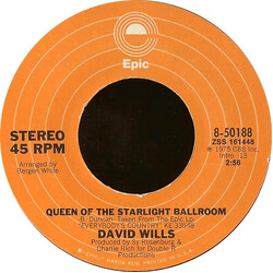 David Wills Queen Of The Starlight Ballroom USED VINYL 7INCH 45 RPM