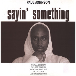 Paul Johnson (2) Sayin' Something USED VINYL 12INCH