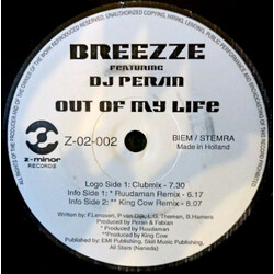 Breezze / Peran Out Of My Life Vinyl 12" USED