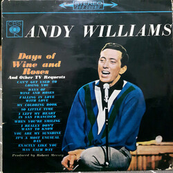 Andy Williams Days Of Wine And Roses Vinyl LP USED