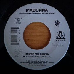 Madonna Deeper And Deeper / Secret USED VINYL 7INCH 45 RPM