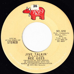 Bee Gees Jive Talkin' USED VINYL 7INCH 45 RPM SINGLE