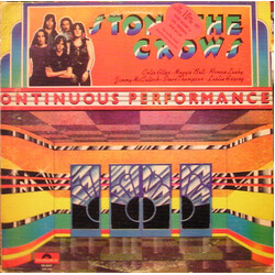 Stone The Crows Ontinuous Performance Vinyl LP USED