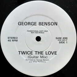 George Benson Twice The Love USED VINYL 12INCH 45 RPM PROMO