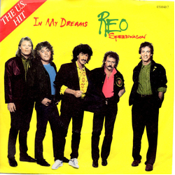 REO Speedwagon In My Dreams Vinyl 7" USED