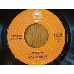 David Wills Woman/Paint Me A Picture USED VINYL 7INCH 45 RPM