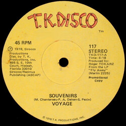 Voyage Souvenirs USED VINYL 12INCH 45 RPM PROMO