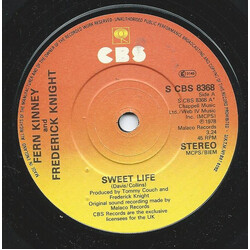 Fern Kinney / Frederick Knight Sweet Life / Tonight's The Night USED VINYL 7INCH 45 RPM SINGLE