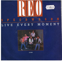 REO Speedwagon Live Every Moment Vinyl 7" USED