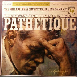 The Philadelphia Orchestra / Eugene Ormandy / Pyotr Ilyich Tchaikovsky Symphony No. 6 In B Minor ("Pathétique") Vinyl LP USED