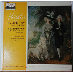 Joseph Haydn / Symphonie-Orchester Des Bayerischen Rundfunks / Eugen Jochum Symphony No. 91 In E Flat / Symphony No. 103 In E Flat ("Drum Roll") Vinyl