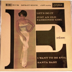 Eartha Kitt Eartha Kitt Revisited USED VINYL 7INCH 45 RPM EP MONO