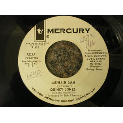 Quincy Jones And His Orchestra Mohair Sam / Baby Cakes USED VINYL 7INCH 45 RPM SINGLE PROMO