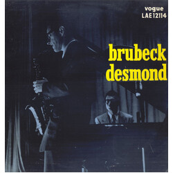 The Dave Brubeck Quartet / Paul Desmond Brubeck Desmond Vinyl LP USED