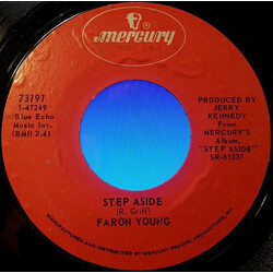Faron Young Step Aside USED VINYL 7INCH 45 RPM SINGLE