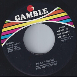 The Intruders Pray For Me / Best Days Of My Life USED VINYL 7INCH 45 RPM