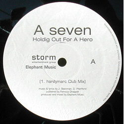 A Seven Holding Out For A Hero Vinyl 12" USED