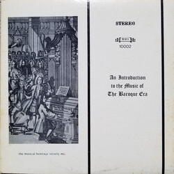 Various An Introduction To The Music Of The Baroque Era Vinyl LP USED