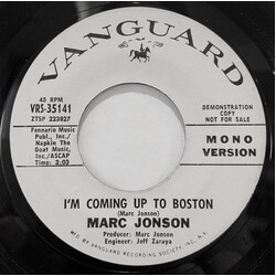 Mark Johnson (3) I'm Coming Up To Boston USED VINYL 7INCH 45 RPM PROMO