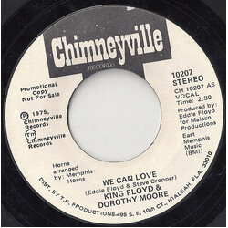 King Floyd / Dorothy Moore We Can Love USED VINYL 7INCH SINGLE 45 RPM PROMO