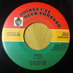 Flick Wilson Vives USED VINYL 7INCH 45 RPM REISSUE