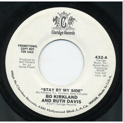 Bo Kirkland / Ruth Davis Stay By My Side / That's A Bet USED VINYL 7INCH 45 RPM SINGLE PROMO