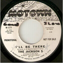 The Jackson 5 I'll Be There USED VINYL 7INCH 45 RPM SINGLE PROMO