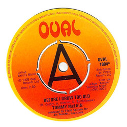 Tommy McLain / Clint West Before I Grow Too Old / Sweet Suzannah USED VINYL 7INCH 45 RPM PROMO
